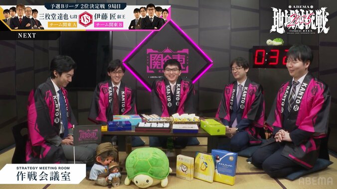 【写真・画像】前年準優勝の関東Bが本戦進出 永瀬拓矢監督代行が熱意引き継いだ！「去年果たせなかった優勝へ」フルセットの“関東ダービー”制する／将棋・ABEMA地域対抗戦　2枚目