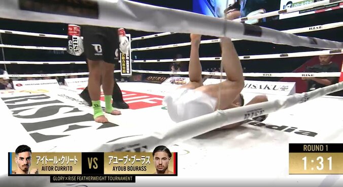 まさかのヘッドスプリング