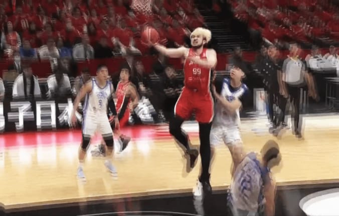 「なんだ今の！」富樫勇樹の“魔法のノールックパス”にファン衝撃「背中に目がついとんのか？」「めちゃくちゃうまい」川真田紘也に絶品アシスト【バスケ日本代表】 5枚目