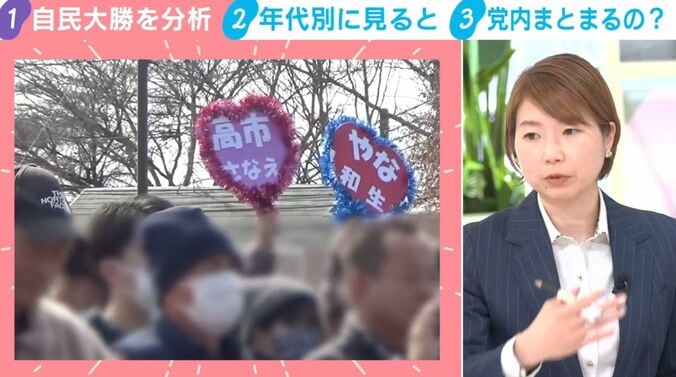 高市総理を応援する支持者