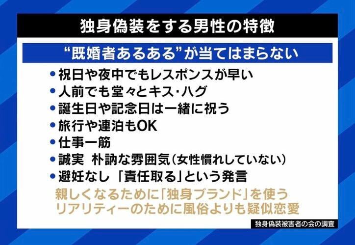 独身偽装する男性の特徴