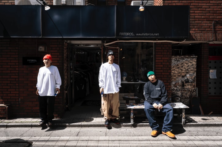 BESと共にISSUGI、仙人掌がLookのモデルを担当！SWANKY SWIPEのロングスリーブTシャツとBESのニットキャップが完全受注生産で発売！