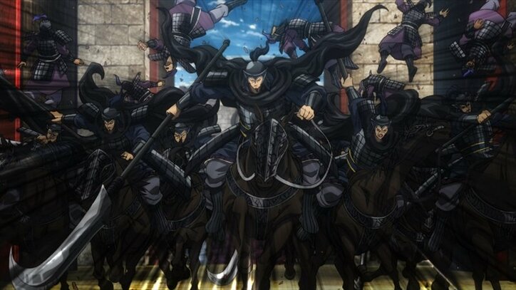 アニメ「キングダム」咸陽に到着するも、すでに都の中には敵が…4期19話先行カット・あらすじ公開