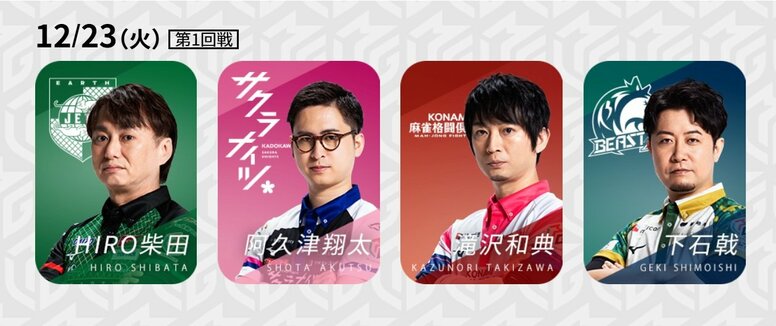 どん底から這い上がれ！EARTH JETSとKADOKAWAサクラナイツ、最下層からの反撃は？／麻雀・Mリーグ