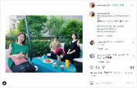 有村藍里＆有村架純＆MEGUMIの3ショットに称賛の声「可愛すぎる」「本当に綺麗」