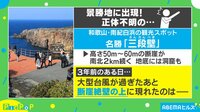 【映像】名前募集中! 観光名所に現れた謎の岩