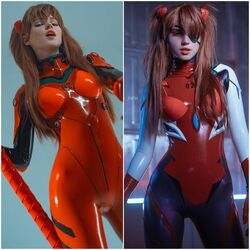 ロシア人コスプレイヤー・Shirogane-sama、「エヴァ」アスカのプラグスーツ姿に「Beautiful」と海外ファン興奮