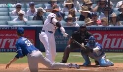 恐怖の打球音！大谷翔平、逆方向“変態パワー弾”がエグすぎる　観客たちのリアクションが話題に「破壊力ある音だな」「すげえ…」