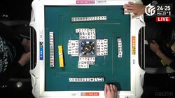 え？ないの？俳優雀士・萩原聖人の“顔芸”炸裂 会心リーチの待ち牌がどこにも見当たらない悲劇「そらこの顔になるわ」／麻雀・Mリーグ