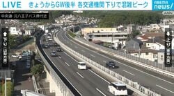 きょうからGW後半 各交通機関 下りで混雑ピーク