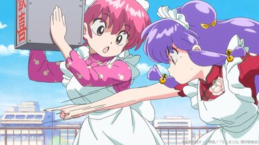 格闘出前レース”にらんま、あかね、シャンプーが参戦！アニメ『らんま1