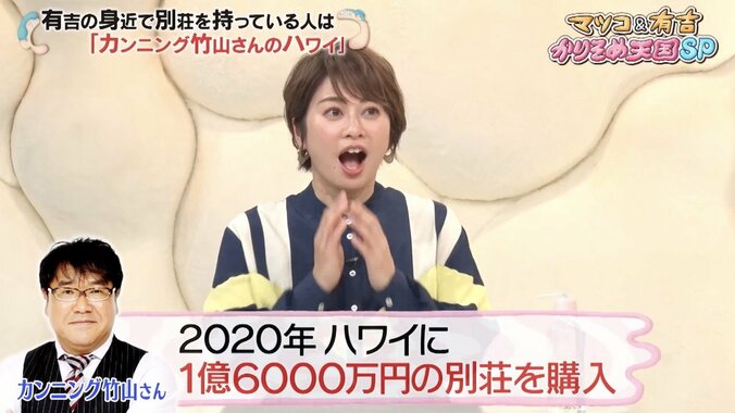 購入額は1億6000万円…！ 有吉、別荘を持っている“一番身近な芸能人”を告白「ハワイに……」 2枚目