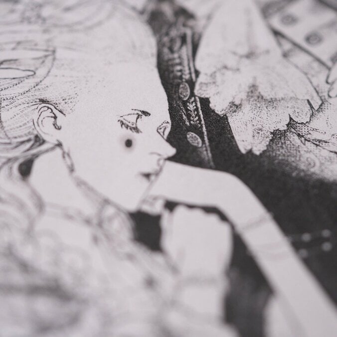 坂本眞一『イノサン』マリー・アントワネットのアートプリントが麻布台ヒルズ「集英社マンガアートヘリテージ」で展示・販売へ 4枚目