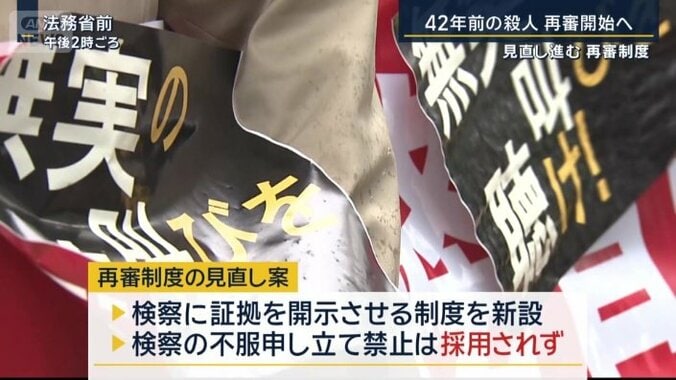 再審制度の見直し案