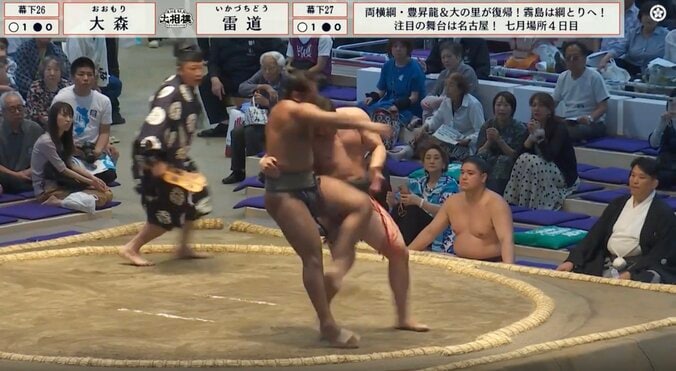 「柔道やんけ」背筋力265kgの逸材力士、たった4秒の衝撃決着に館内どよめき「圧巻」「スローでみたい」ファン熱視線 2枚目