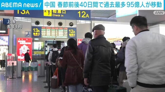 上海（去年1月）