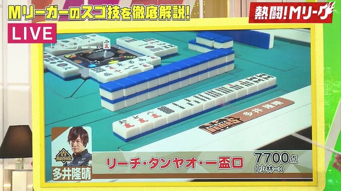 これが“最速最強”多井隆晴の快進撃に麻雀好き芸能人「すごすぎて憧れない」／麻雀・Mリーグ 4枚目