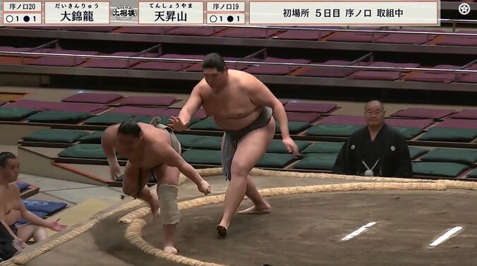 圧倒して送り出し