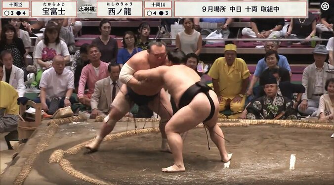 向正面に大物タレント