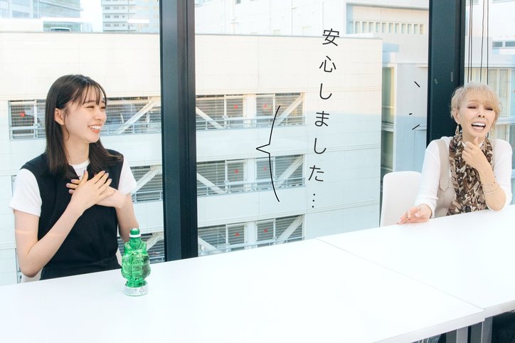 安心しました…【画像】ほっとした表情の田鍋梨々花さん