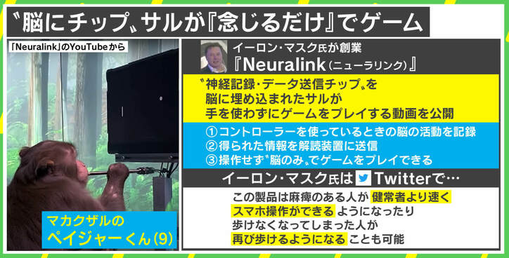“脳にチップ” 神経科学者「念だけでYouTubeが見られるように」人工知能の未来