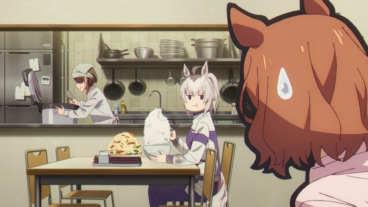 アニメ『ウマ娘 シンデレラグレイ』オグリキャップ場面カット005
