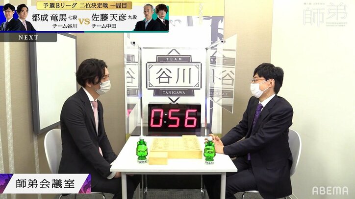 チーム谷川が予選2位通過 崖っぷちから驚きの巻き返し 谷川浩司九段「信じられない」／将棋・ABEMA師弟トーナメント