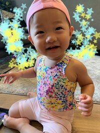 マック鈴木『初ベビースイミング』