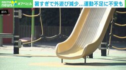 猛暑で「子どもの外遊び止めた」…成長への影響は？専門家「不活動な習慣が持ち越されてしまう可能性」指摘 解決策を聞く