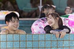 『にぶんのいち夫婦』にも出演！美人女優・もか、イケメン男子にプールで積極アピール『今日好き』向日葵編第2話