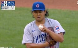 一体、何が起こった…！？ 今永昇太、マウンド上での“つぶやきシーン”が話題に「打者からすると怖いw」「さすが投げる哲学者」