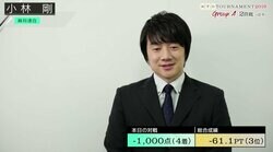 RTDリーグ2018王者・小林剛、トータル3位も「これからですかね」／麻雀・RTDトーナメント2019　グループA