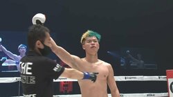 “親子喧嘩”は大苦戦。那須川天心、RISE卒業マッチで風音に勝利も「メチャクチャやりにくかった」