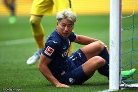 ボーフムの浅野拓磨が右ヒザの内側じん帯断裂で「数週間の離脱」