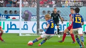 右45度は「俺のコース」スペインGKの両手をぶち抜いた堂安律の激ヤバミドルは力強く、そしてかすかに揺れていた