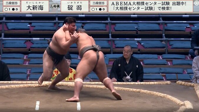 三段目二十三枚目・碇潟（伊勢ノ海）