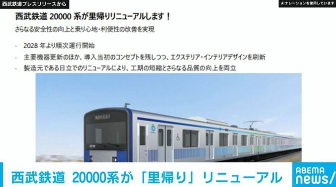 西武鉄道プレスリリースから