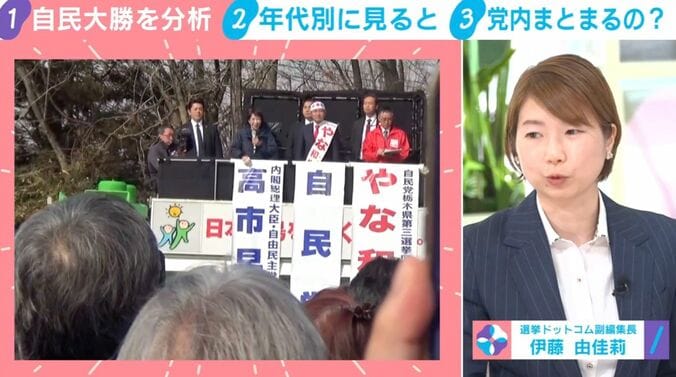高市総理 街頭演説の様子