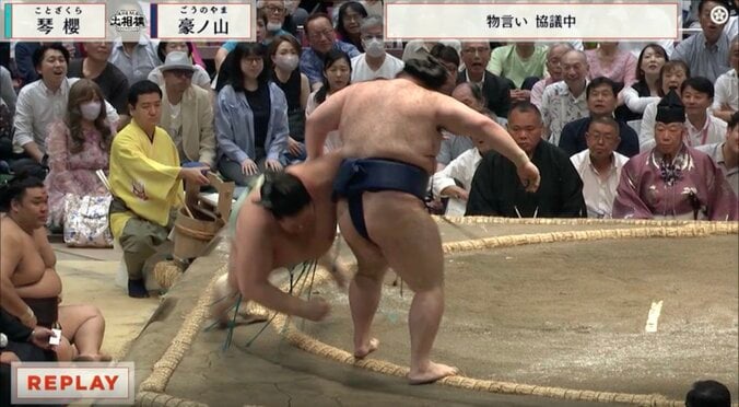 どうした琴櫻…物言いつく“微妙な一幕”も5連敗 「踵はまだ浮いている」決定的瞬間に注目「よく見てた行司」軍配へ称賛も 3枚目