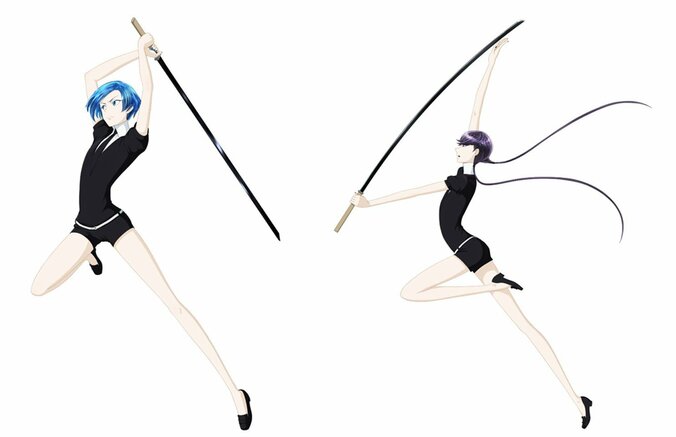 TVアニメ『宝石の国』キャラビジュアル第7弾・ベニトアイト＆ネプチュナイトを公開 2枚目