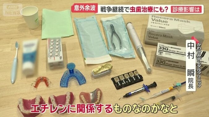 歯科医院で使われる器具