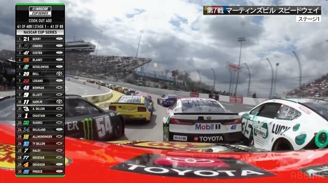 【写真・画像】接触上等！ストックカーレース、衝撃の肉弾戦 「プロの洗礼」「よく入れるな」反響続々　1枚目