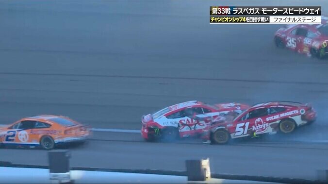 何が起きたか「わからない」 突然、他車が現れる→アクセルオフで「挙動が乱れてしまう」NASCARレーサーが明かす…“多重クラッシュの恐怖” 2枚目