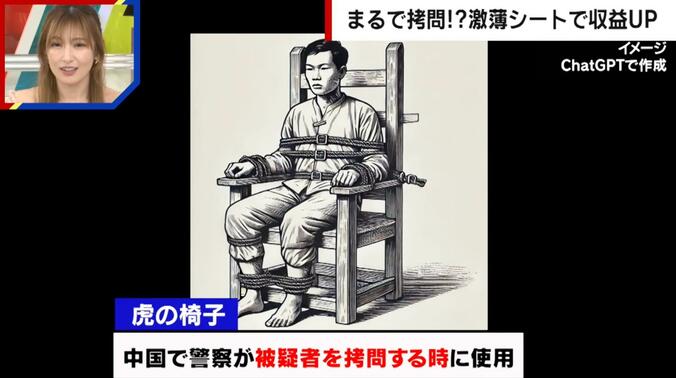 虎の椅子（ChatGPTで作成）