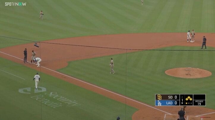 【映像】大谷、ダッシュしかけて“緊急停止”→まさかのリアクション