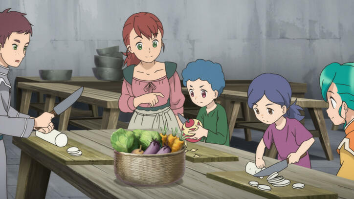 アニメ「本好きの下剋上」孤児院の庭で不思議なことが…第19話先行カット＆あらすじ公開