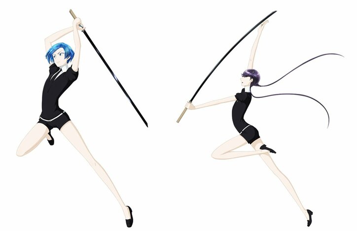 TVアニメ『宝石の国』キャラビジュアル第7弾・ベニトアイト&ネプチュナイトを公開