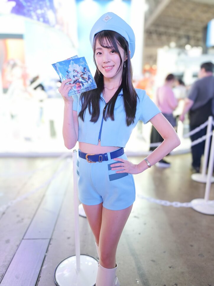 [照片/图片] "看这个!"指着笑容超可爱!"东京游戏展2025"VIC GAME STUDIOS/KADOKAWA/NCSOFT报道 2