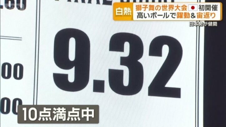 10点満点中9.32点で、3位に入賞