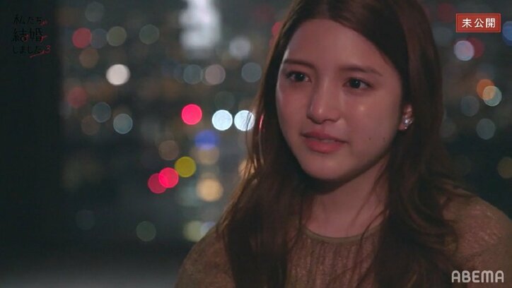 川島海荷、中田圭祐と別れた直後に大粒の涙…中田は「現実を受け入れられない」『私たち結婚しました3』未公開